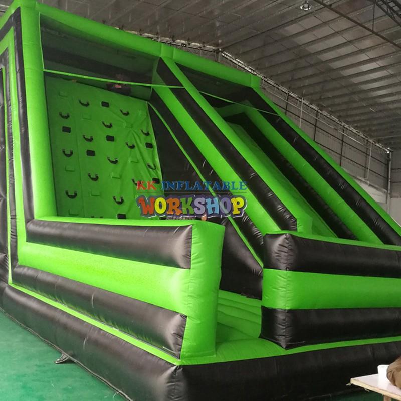 KK INFLATABLE trampoline rock climbing inflatable factory direct for training game