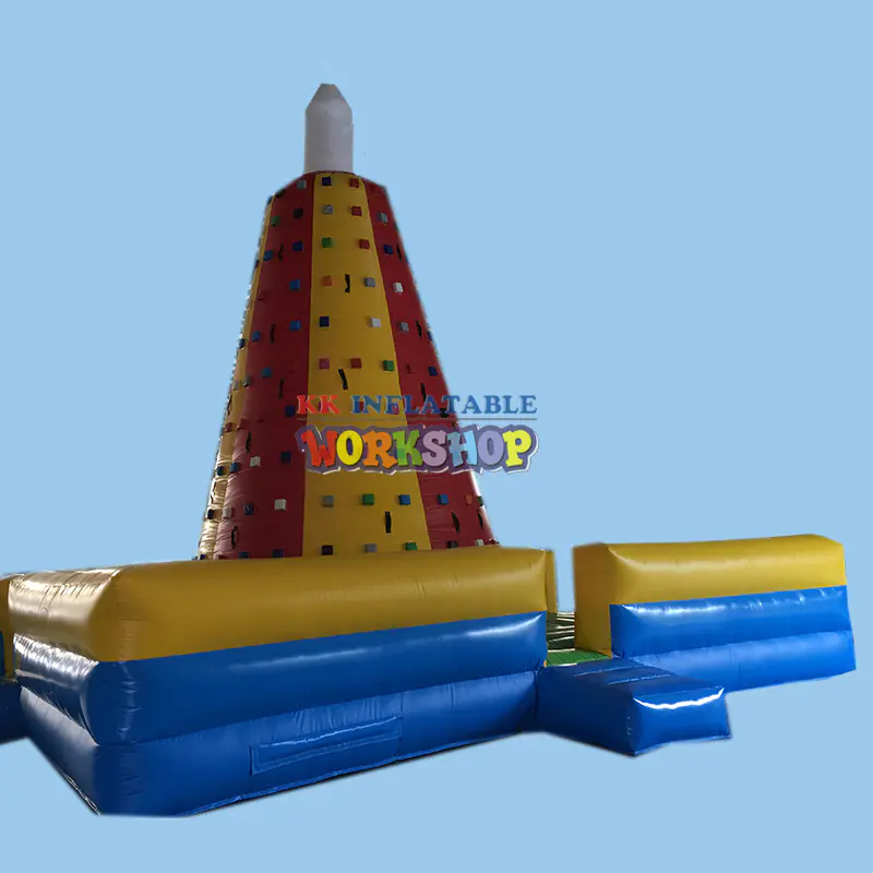 Adventure Park Outdoor Sport Inflatable Rock Climbing Wall For Adult