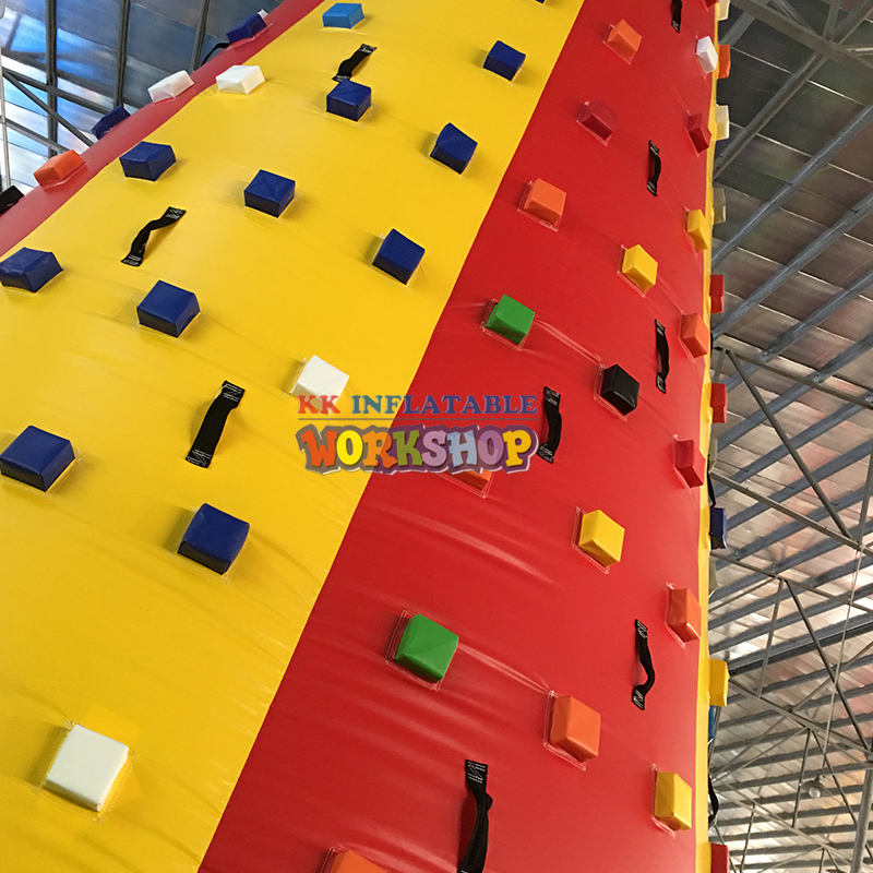 PVC large inflatable climbing wall