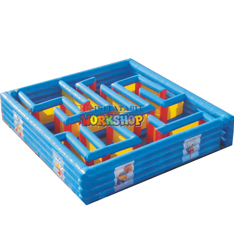 Popular Adults and Children's Inflatable maze game obstacle game