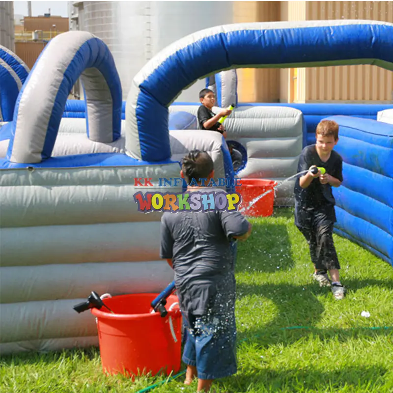 Popular Adults and Children's Inflatable maze game obstacle game