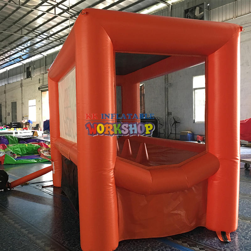 Interactive inflatable archery game