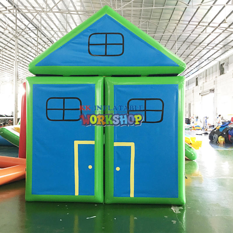 Custom inflatable stitching assembly house