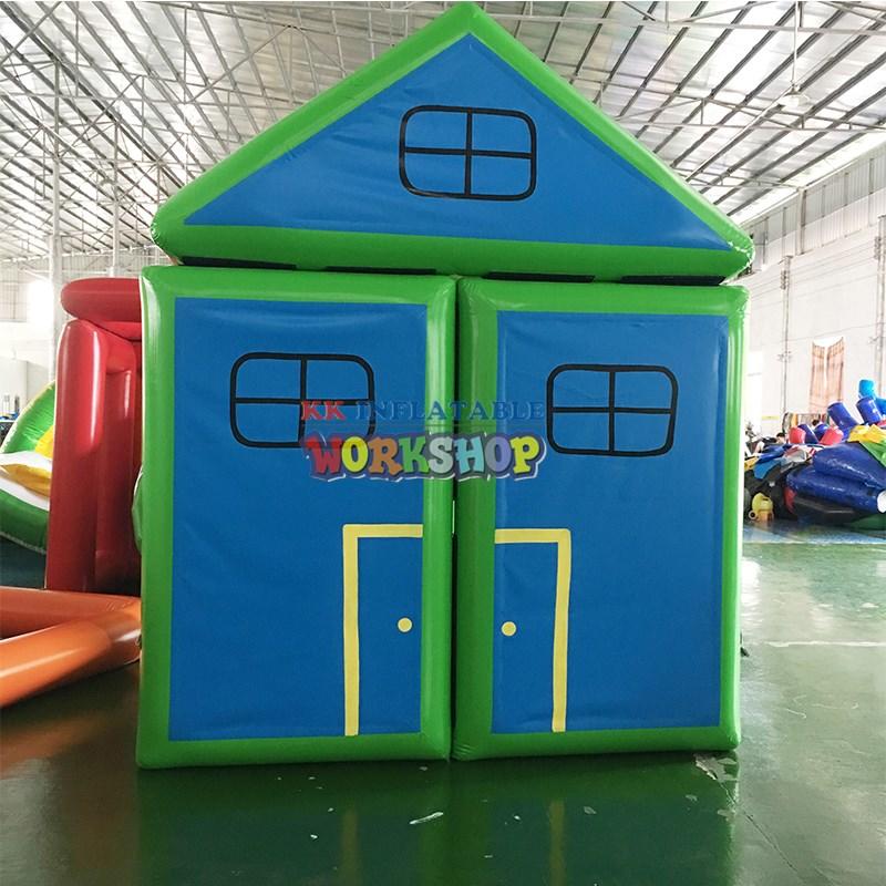 KK INFLATABLE quality inflatable climbing wall pvc for entertainment