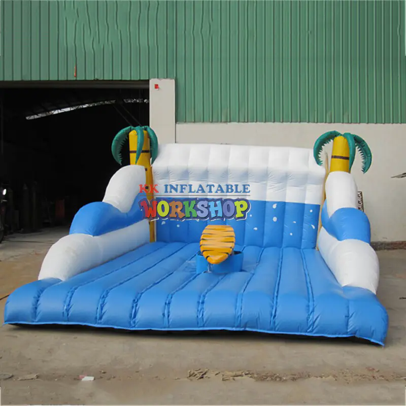Inflatable Mechanical Surfboard With Machine / Surfing Simulator Game / Snowboard Simulator with Inflatable Mattress