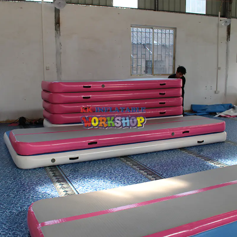 Comfortable, Portable, Durable Yoga Mats Inflatable Tumble Track Trampoline