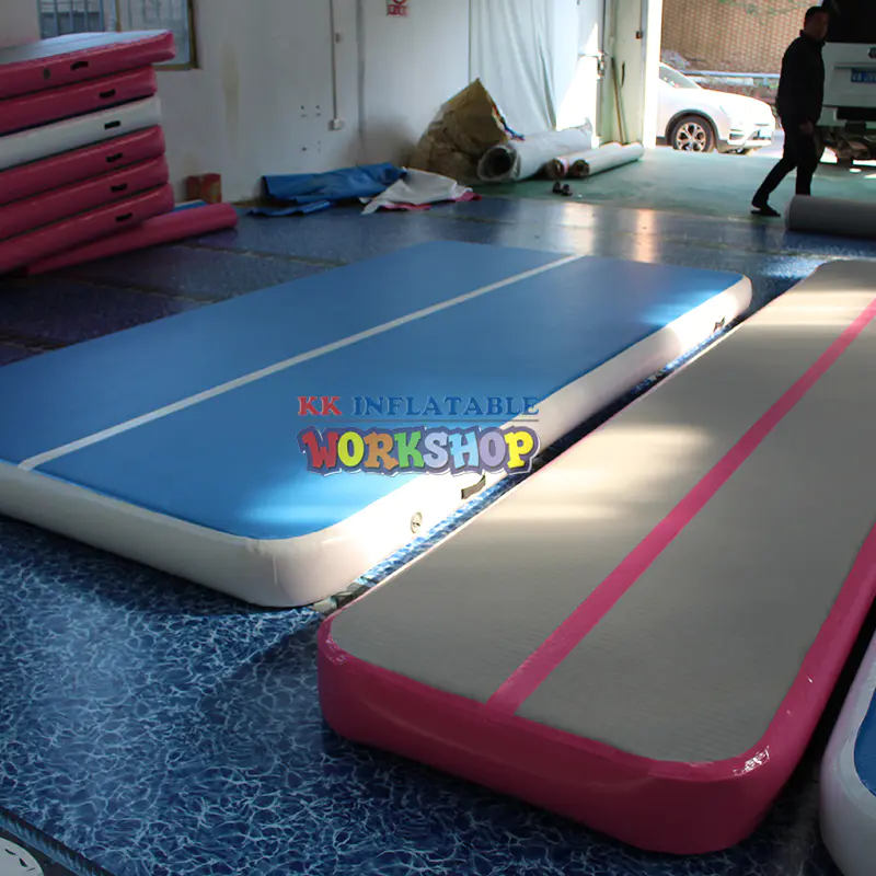 inflatable fitness mat for exercise