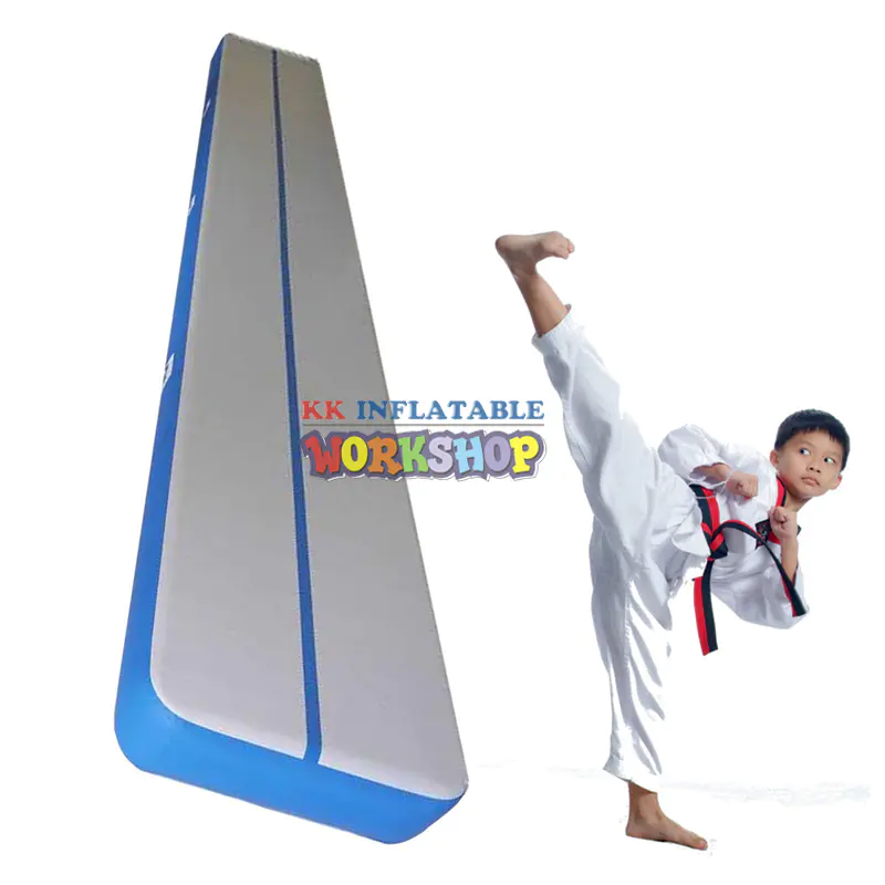 giant kids climbing wall trampoline for training game KK INFLATABLE