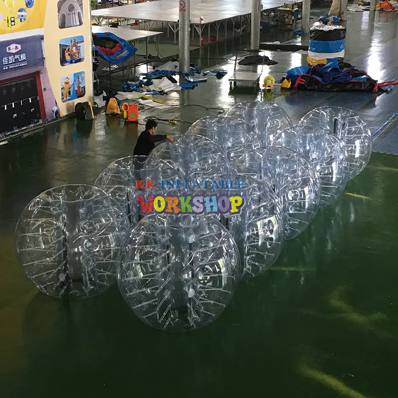 PVC Inflatable Body Ball FOOTBALL BUBBLE BALLS