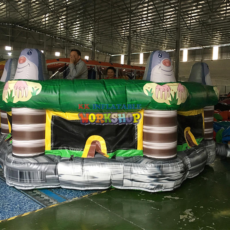 Custom design interactive human whack a mole inflatable whack for children and Adults playing