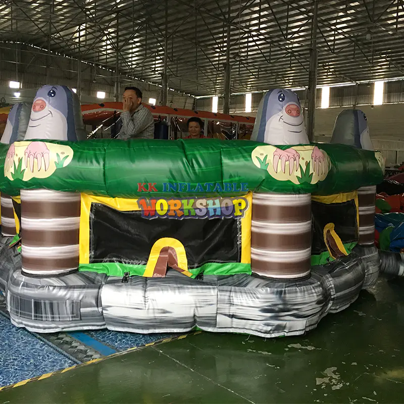 Custom design interactive human whack a mole inflatable whack for children and Adults playing