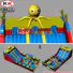 KK INFLATABLE trampoline inflatable castle factory direct for playground