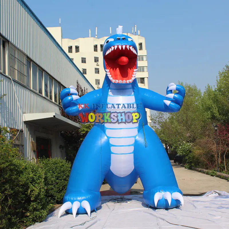 Customized inflatable dinosaur costume