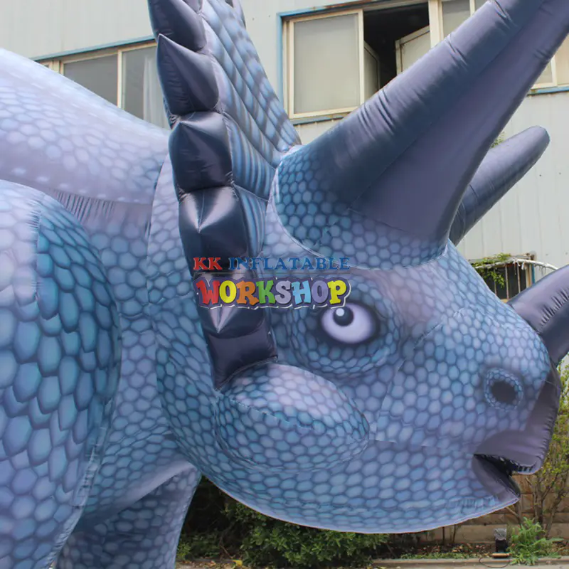 Customized inflatable dinosaur costume