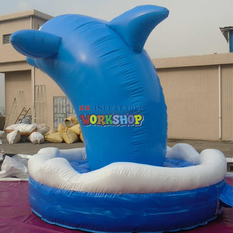outdoor advertising item inflatable Dolphin