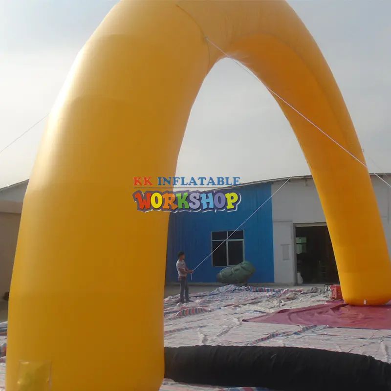 Inflatable advertising arches customize