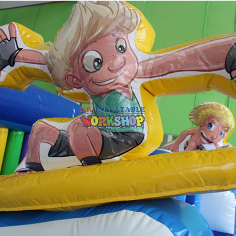 quality inflatable play center slide pool various styles for playground-4