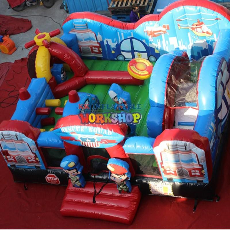 KK INFLATABLE quality inflatable bounce house pirate ship for playground