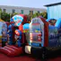 KK INFLATABLE cartoon obstacle course for kids manufacturer for playground