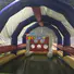 KK INFLATABLE long kids climbing wall wholesale for training game