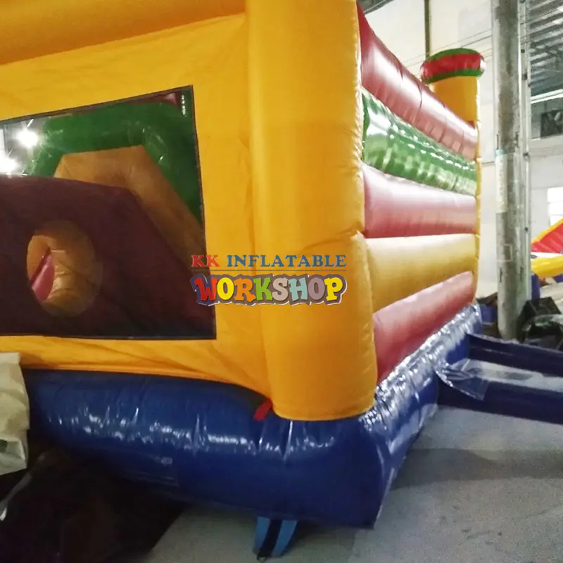 Commercial inflatable slide bouncer combo, inflatable bounce house