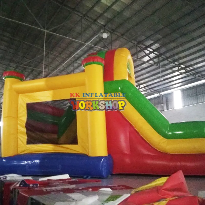 Commercial inflatable slide bouncer combo, inflatable bounce house