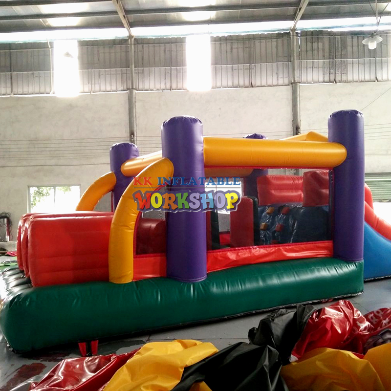 Olympic Mini Inflatable Obstacle Course,Toddler Inflatable rush obstacle course