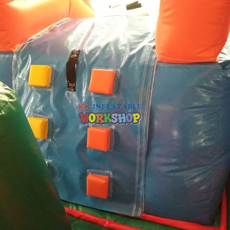 customized bouncy slide fire truck shape supplier for paradise