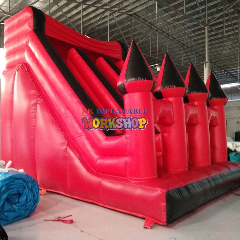 heavy duty bouncy slide truck various styles for swimming pool-4