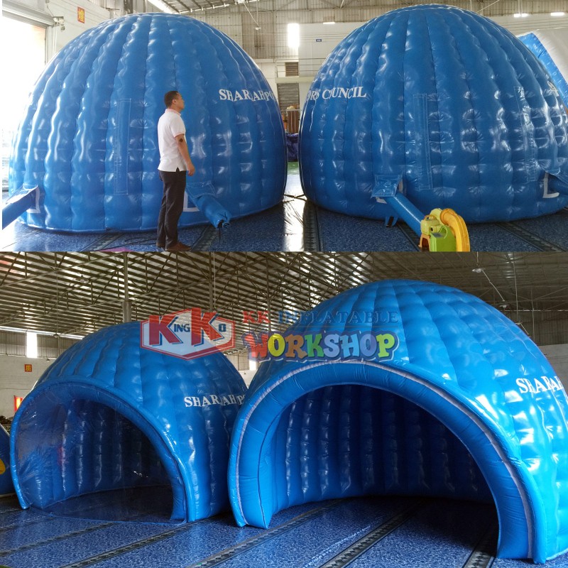 KK INFLATABLE animal model inflatable dome wholesale for event