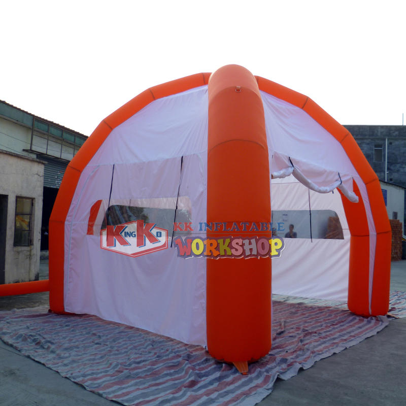 Outdoor Weather Resistant Inflatable Garage Trade Show Spider Tent