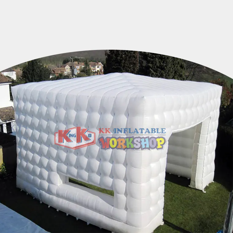 Outdoor white multi-purpose inflatable tent