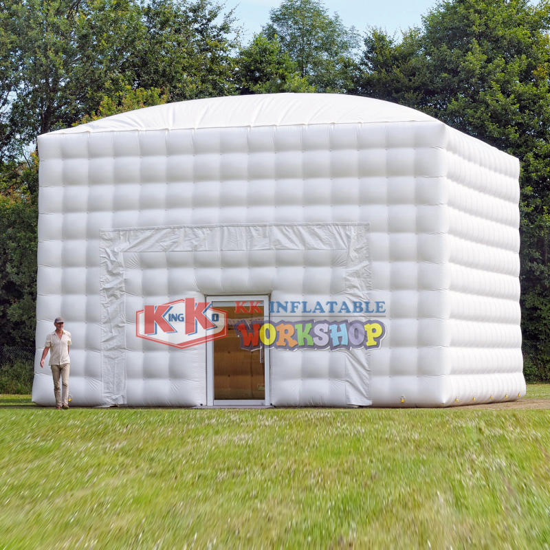 Outdoor white multi-purpose inflatable tent