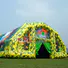 KK INFLATABLE square blow up tent supplier for ticketing house