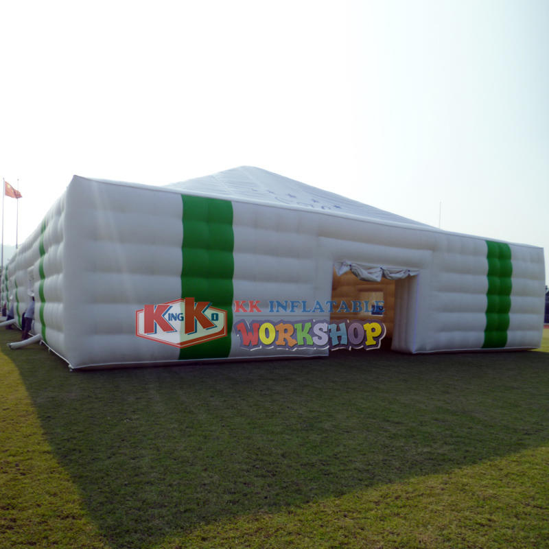 large PVC Inflatable Camping Tent 20m Cube Inflatable Marquee, Inflatable Tent for Exhibition Advertising