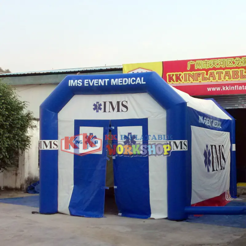 Outdoor emergency mobile medical tent hospital inflatable first aid tent mobile medical tent
