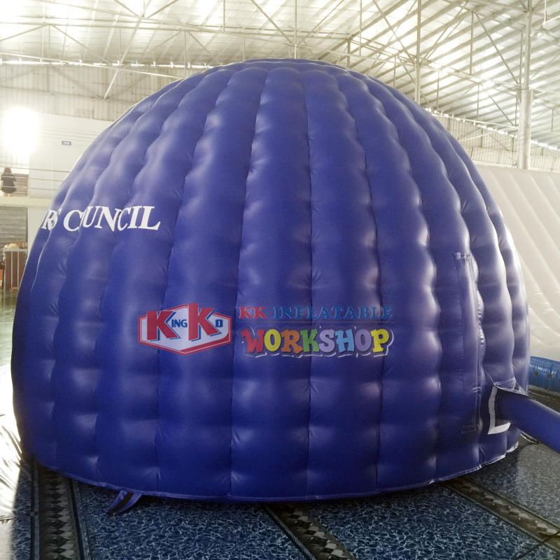Airtight Waterproof Advertising inflatable spider dome tent For Trade Show