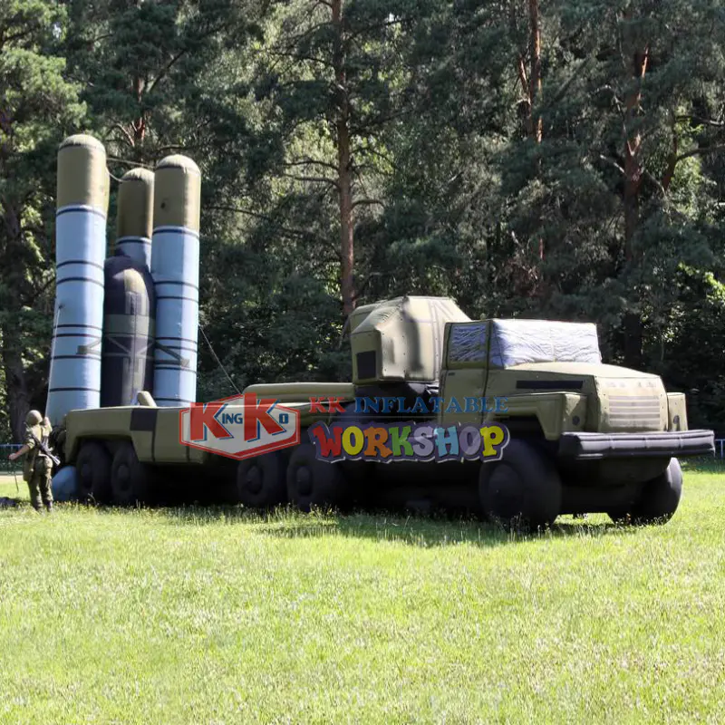 Giant Inflatable military decoy tank