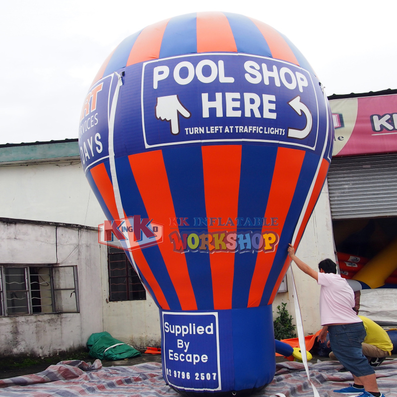 Custom inflatable advertising hot air balloon
