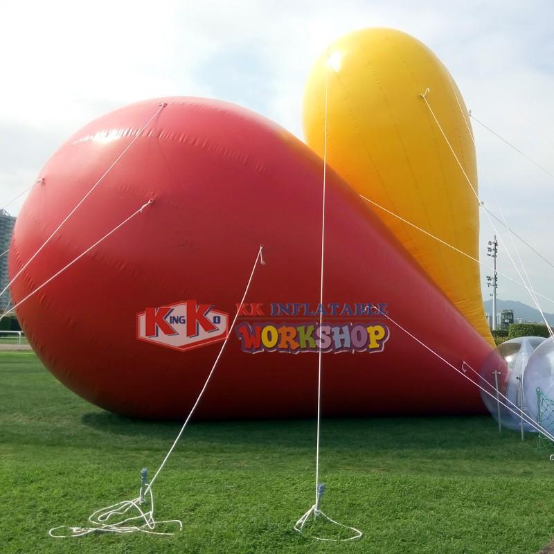 pvc outdoor inflatables cartoon for exhibition KK INFLATABLE
