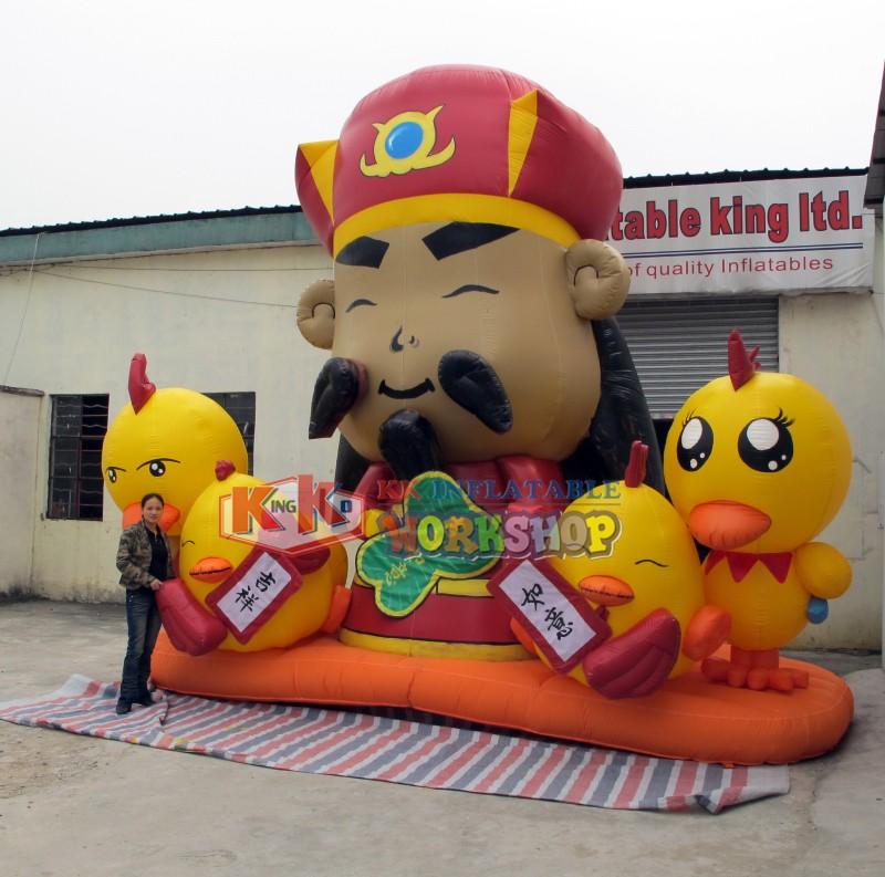 KK INFLATABLE creative giant inflatable advertising colorful for exhibition