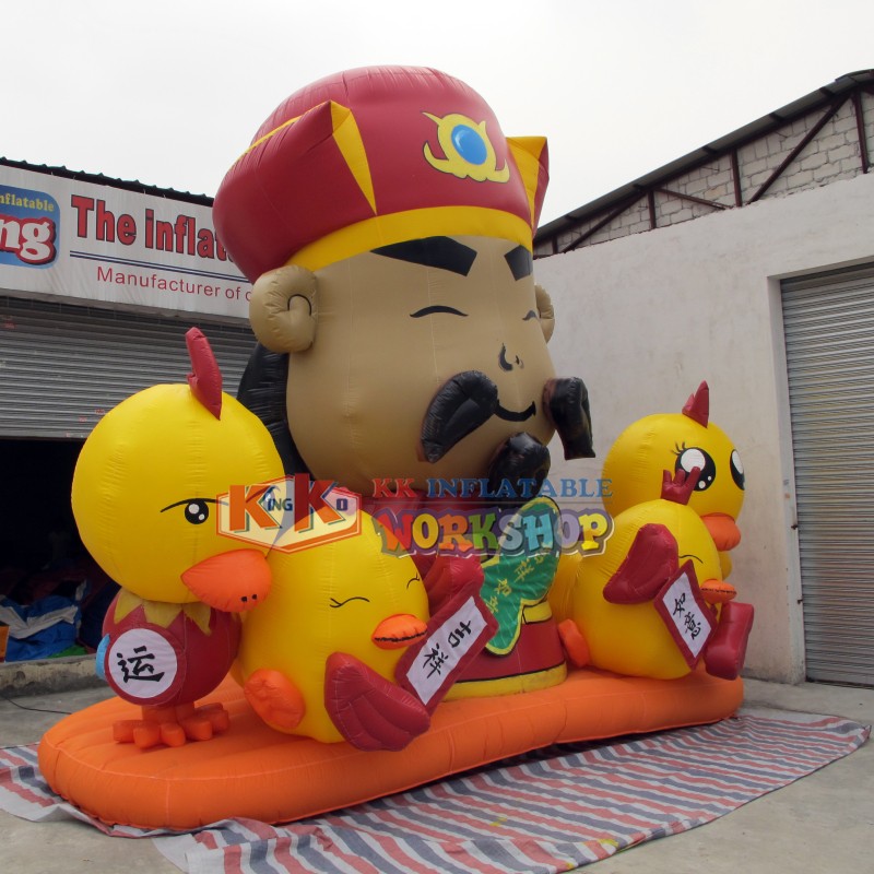 KK INFLATABLE cartoon minion inflatable supplier for garden-5