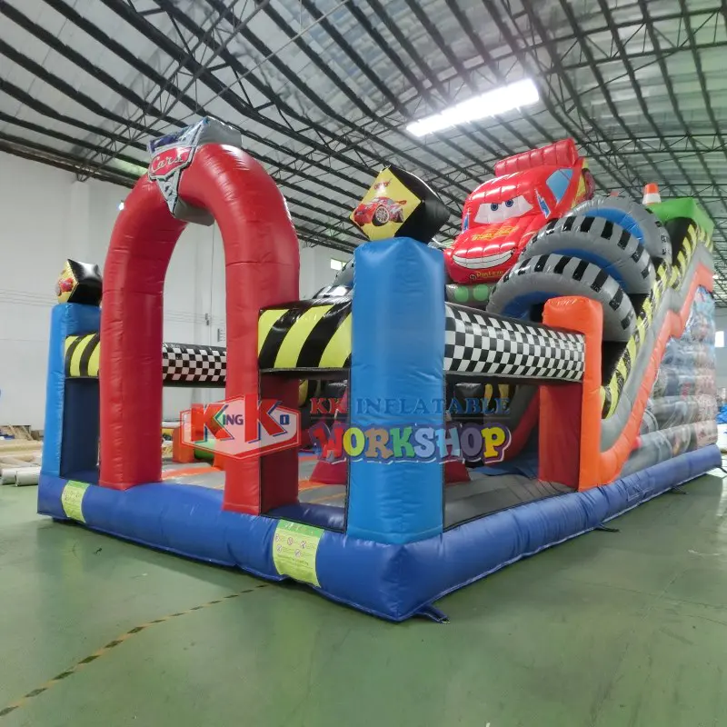 durable jumping castle trampoline colorful for playground
