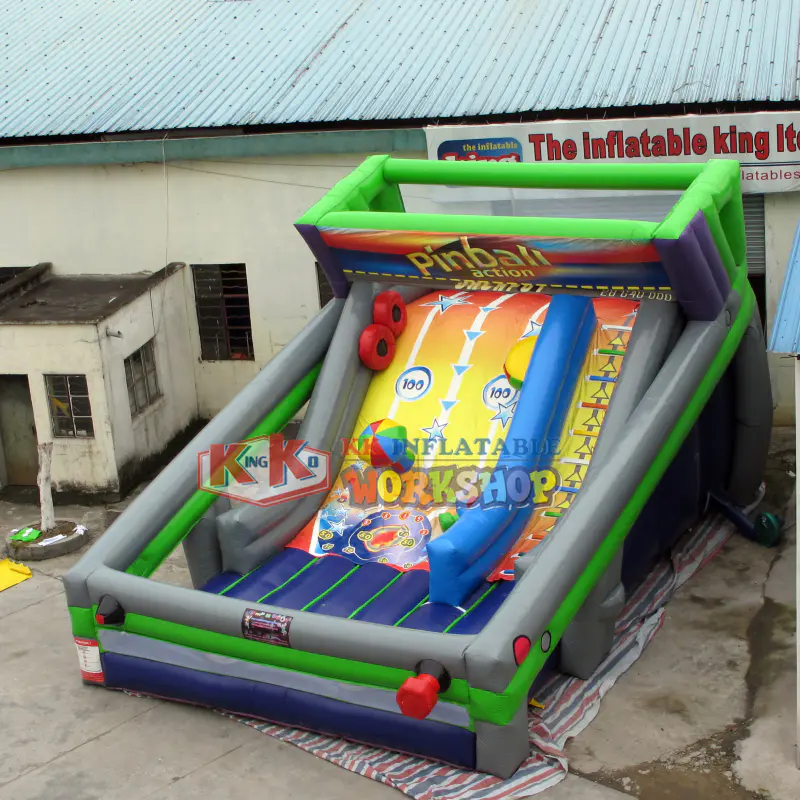 Pinball Action Medium Dry slide, Carnival Games Inflatable sport slide​