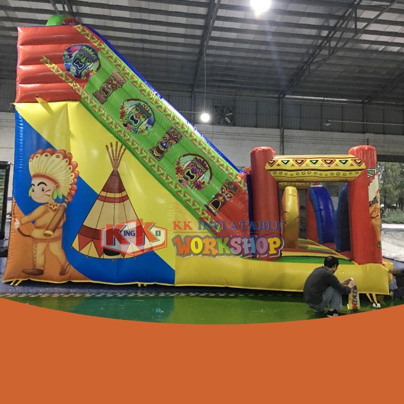 KK INFLATABLE animal shape jumping castle manufacturer for playground-4
