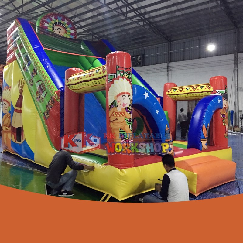 KK INFLATABLE jumping inflatable castle factory direct for children-5