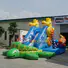 fire truck shape inflatable water slides for adults various styles for exhibition KK INFLATABLE
