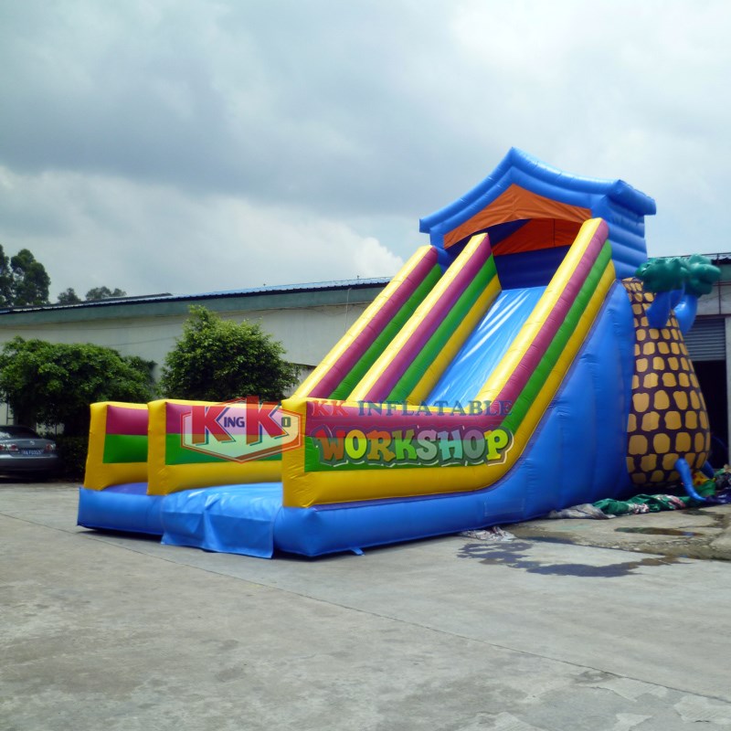 KK INFLATABLE environmentally inflatable water slide get quote for swimming pool