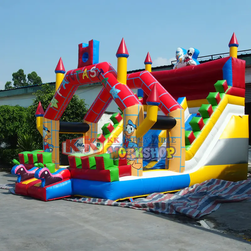 buy castle inflatable children bouncer slide