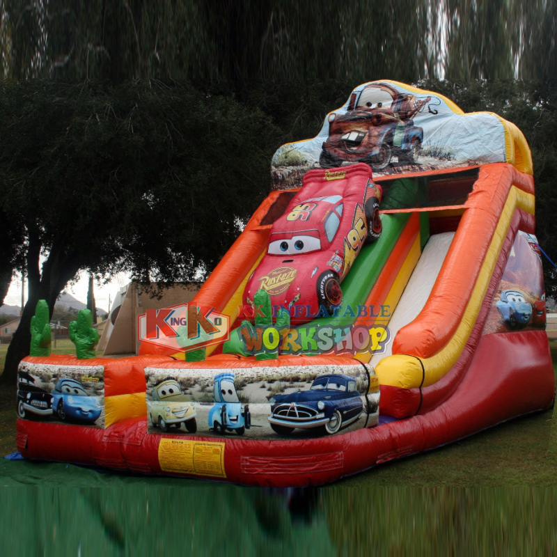 Cheap price inflatable angry bird slide, commercial inflatable Crazy Bird Slide
